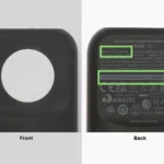 Hình ảnh sạc dự phòng Belkin BoostCharge Pro Fast Wireless Charger cho Apple Watch 10K, hiển thị mặt trước và mặt sau với thông tin model BPD005