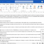 Hình ảnh tính năng Copilot Pane có thể kéo thả linh hoạt trong Microsoft Word, tối ưu không gian làm việc