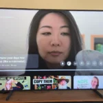 Hình ảnh YouTube TV tạm dừng trên màn hình Samsung Frame TV, minh họa cho vấn đề ứng dụng YouTube TV trên Roku.