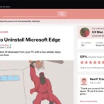 Hướng dẫn gỡ cài đặt trình duyệt Microsoft Edge từ Opera trong giao diện Opera GX