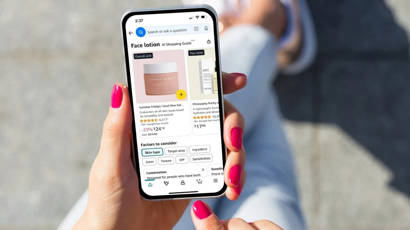 Hướng dẫn mua sắm thông minh trên ứng dụng Amazon với công cụ AI