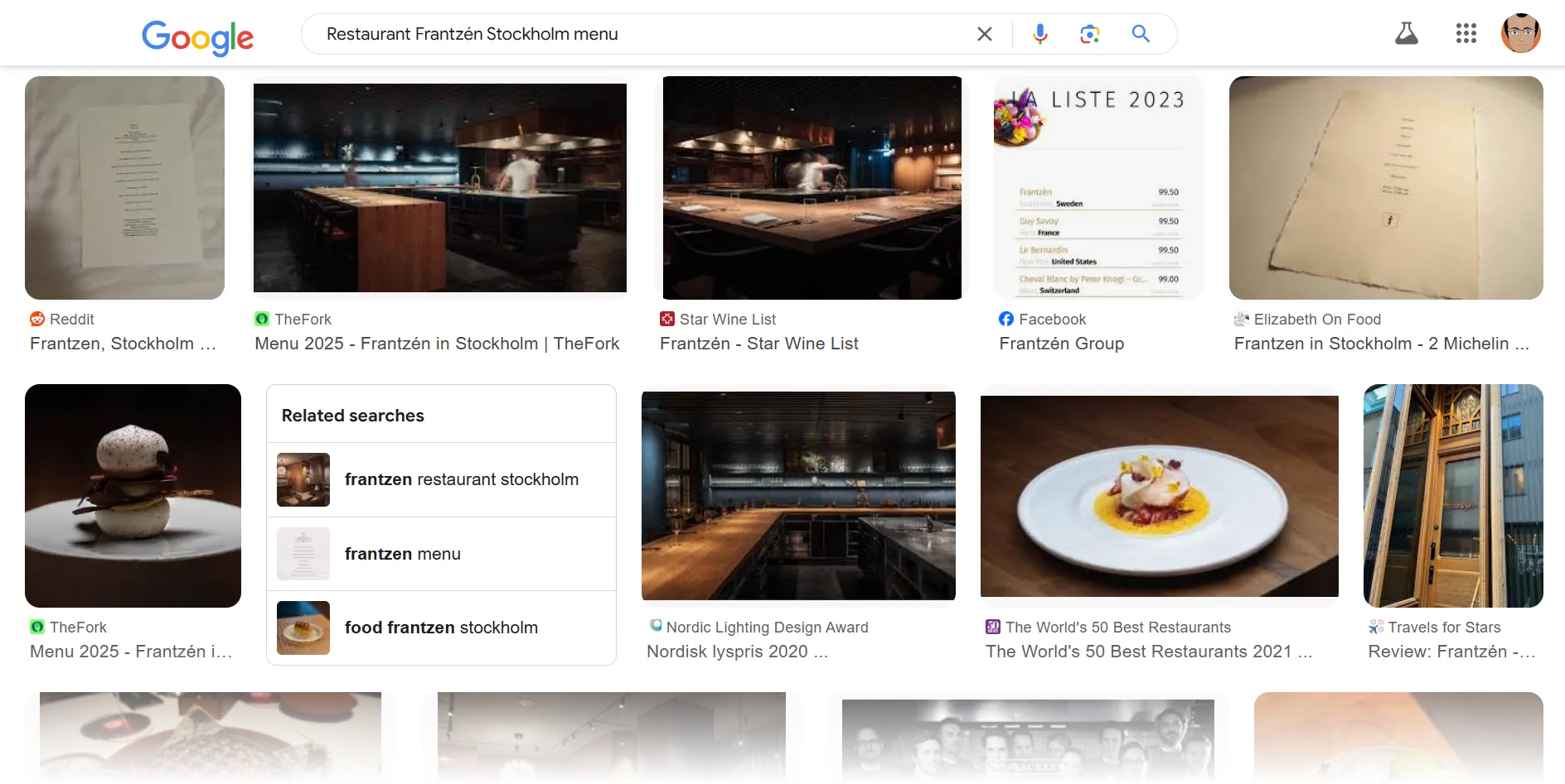 Khám phá ẩm thực và các món ăn địa phương bằng tìm kiếm hình ảnh Google