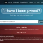 Kiểm tra email bị rò rỉ trên trang Have I Been Pwned