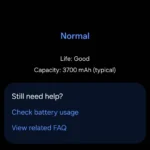 Kiểm tra tình trạng pin qua ứng dụng Samsung Members trên điện thoại Galaxy