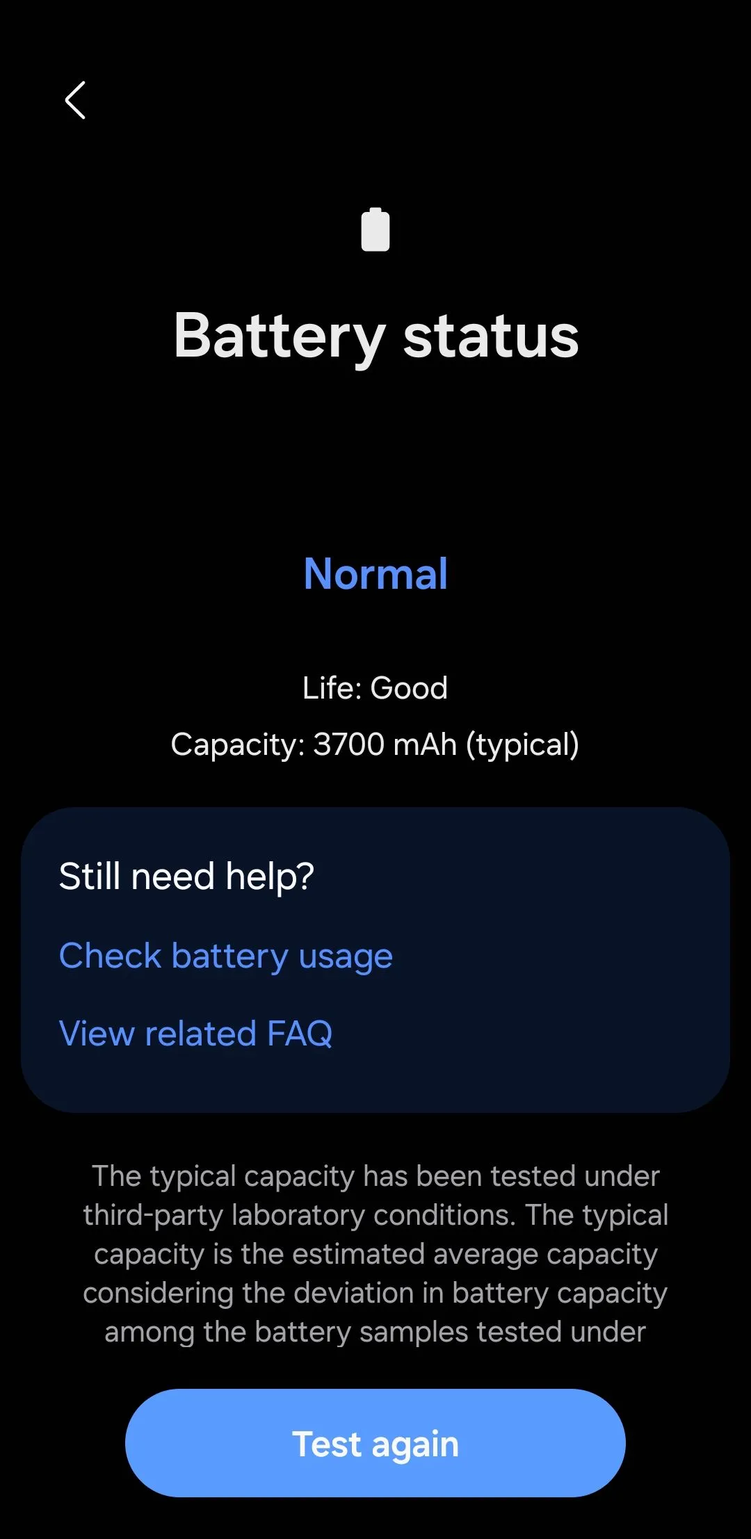 Kiểm tra tình trạng pin qua ứng dụng Samsung Members trên điện thoại Galaxy
