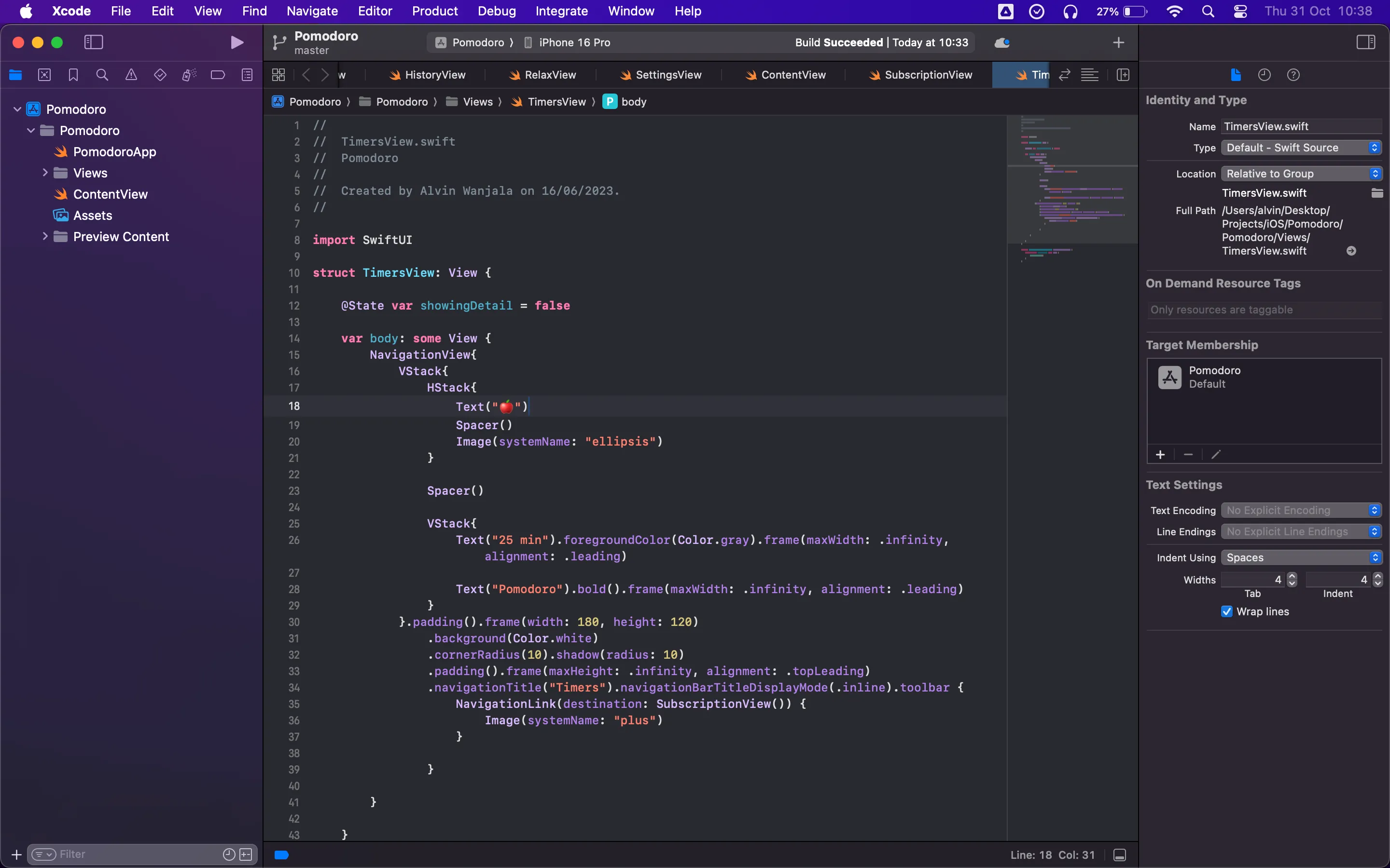Lập trình trên máy Mac bằng môi trường phát triển tích hợp Xcode IDE