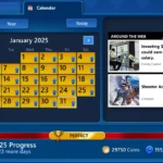 Lịch thử thách hàng ngày Microsoft Solitaire tháng 1 năm 2025 với thông báo còn 23 ngày để hoàn thành