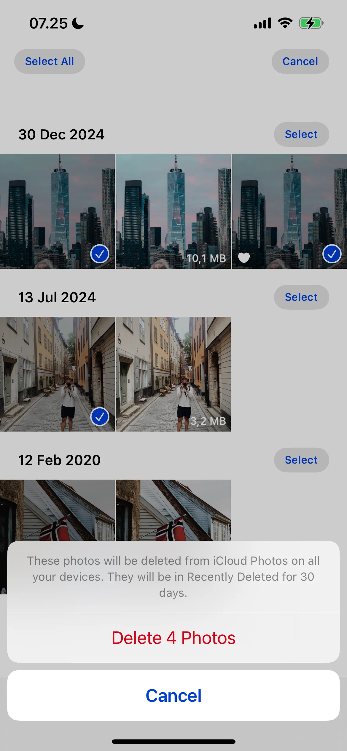 Loại bỏ ảnh trùng lặp trên iPhone để giải phóng dung lượng
