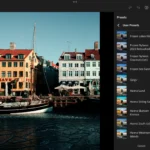 Lựa chọn các bộ preset được đề xuất trong Lightroom CC trên iPad