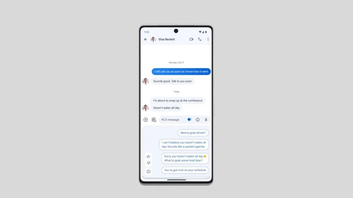 Magic Compose trong Google Messages trên Android