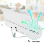 Màn hình Asus VU Air Ionizer trình diễn công nghệ lọc không khí Nano-ion tiên tiến