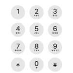 Màn hình iPhone đang quay số truy cập Field Test Mode