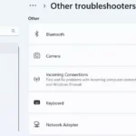Màn hình Trình khắc phục sự cố Bluetooth trên Windows 11 trong Cài đặt hệ thống