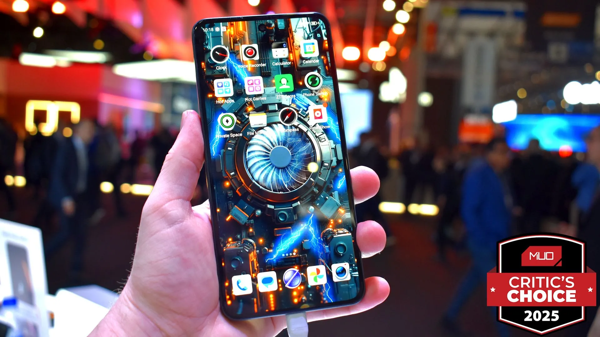 Mặt trước điện thoại Nubia Neo 3 GT 5G tại MWC 2025