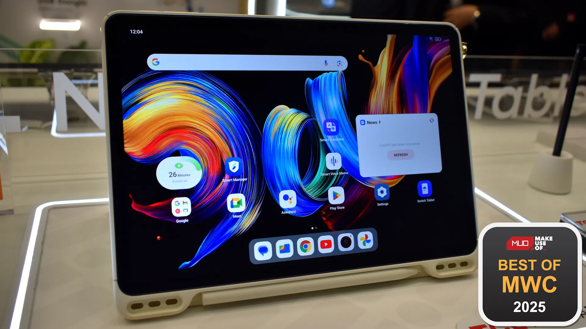 Máy tính bảng TCL Nxtpaper 11 Plus tại MWC 2025