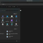 menu Start Windows 11 được mở bằng lệnh giọng nói Voice Access