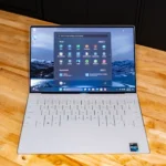 Menu Start Windows trên laptop Dell XPS 13 Plus cho thấy các ứng dụng được đề xuất, minh họa vấn đề quảng cáo và theo dõi người dùng trên hệ điều hành này.