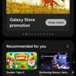 Menu ứng dụng Game Booster trên điện thoại Samsung Galaxy Z Flip 6