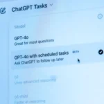 Mô hình ChatGPT Scheduled Tasks từ OpenAI
