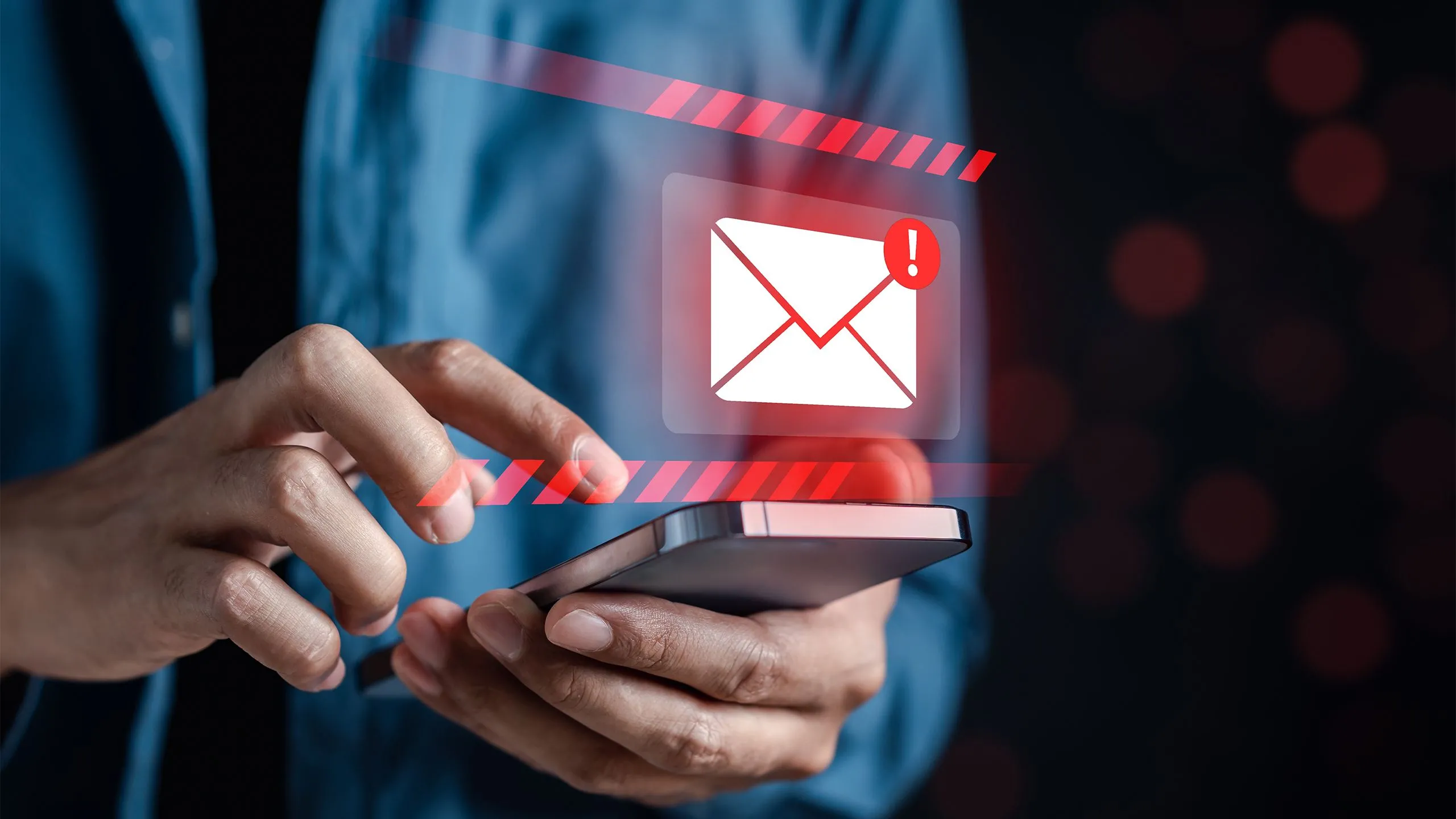 Một email lừa đảo trong hộp thư đến Gmail, cảnh báo người dùng về các mối đe dọa lừa đảo bằng AI và tầm quan trọng của việc xác minh thông tin.