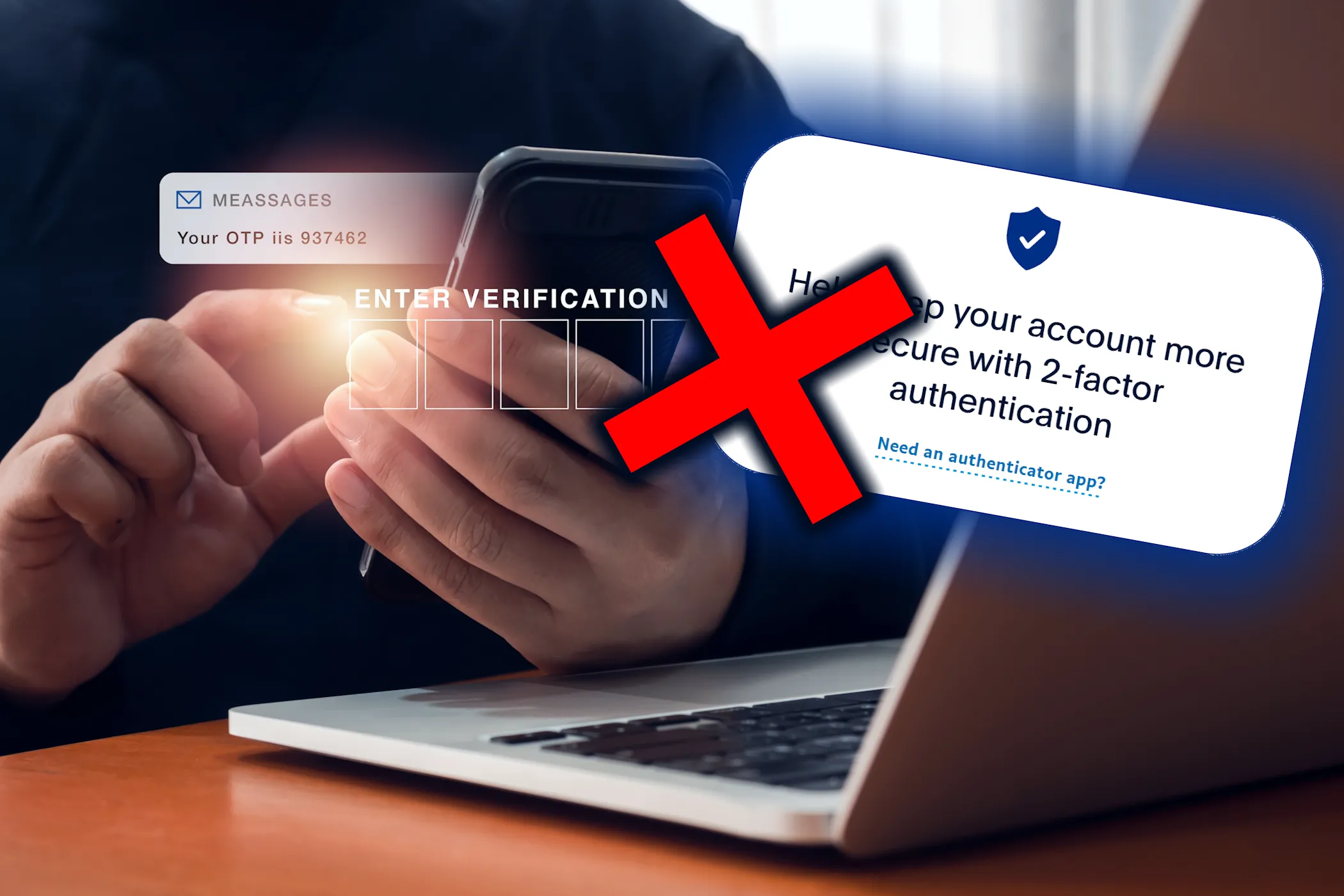 Một người dùng nhận mã xác thực 2FA SMS không chính xác từ Paypal