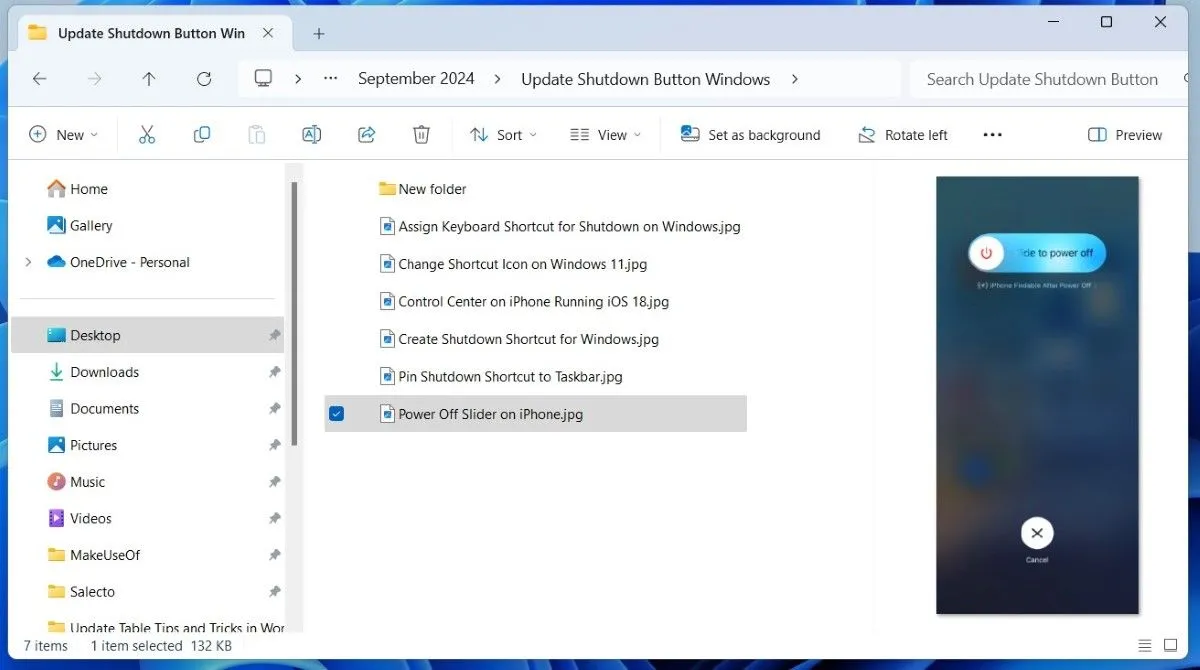 Ngăn xem trước trong File Explorer của Windows 11
