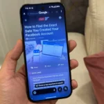 Người dùng đang khoanh tròn để tìm kiếm thông tin trên điện thoại Google Pixel 9 với tính năng Circle to Search độc đáo của Android