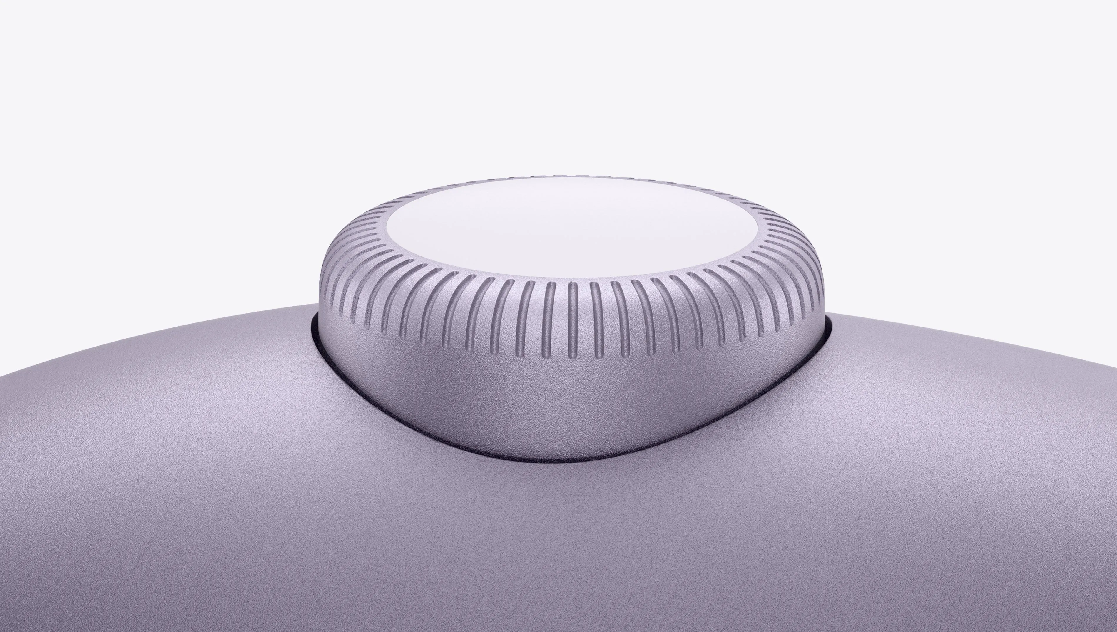 Núm xoay Digital Crown trên AirPods Max, cơ chế điều khiển âm lượng và các chức năng khác.