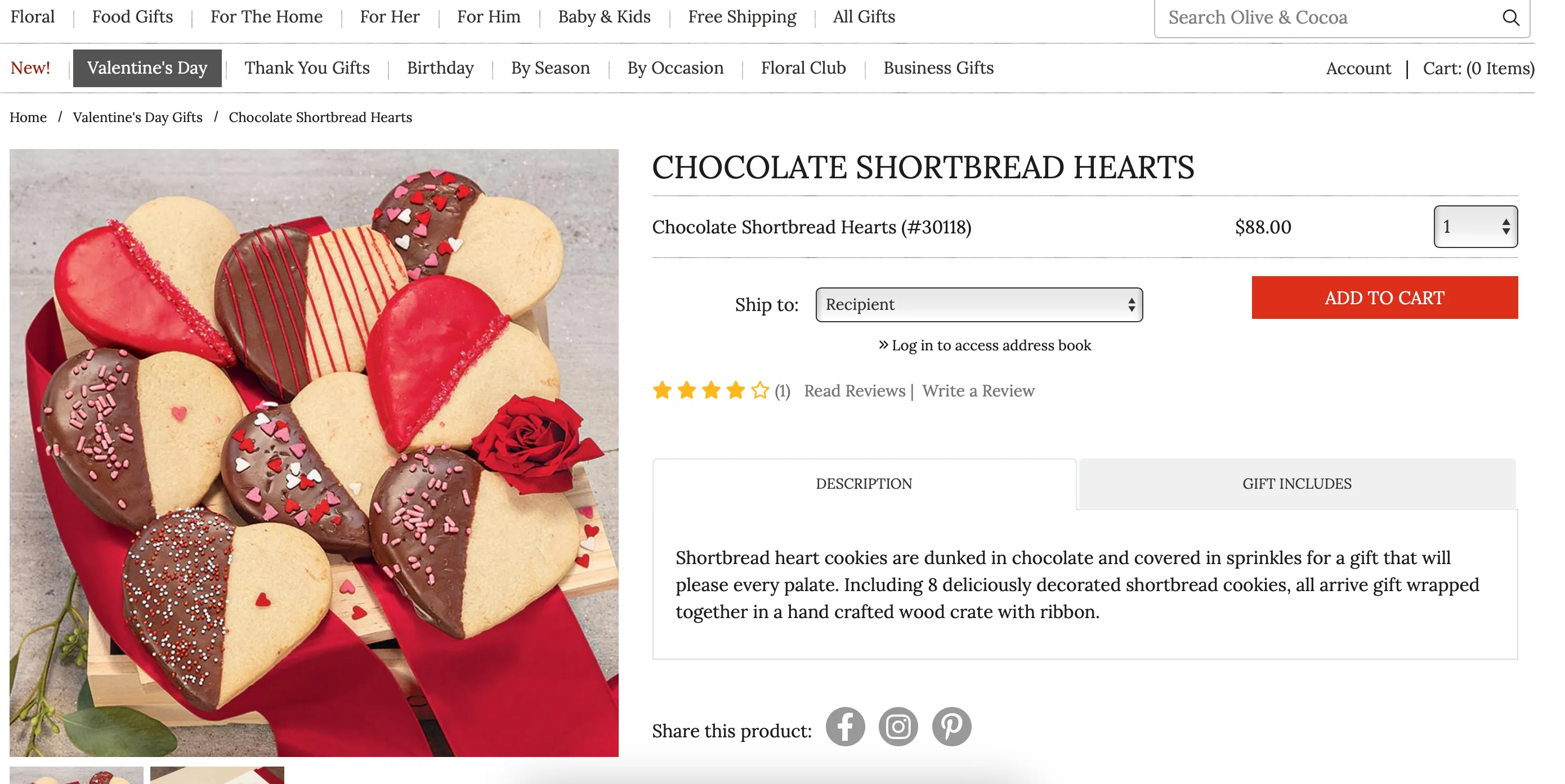 Olive &amp; Cocoa: Lựa chọn quà Valentine cao cấp và đáng tin cậy