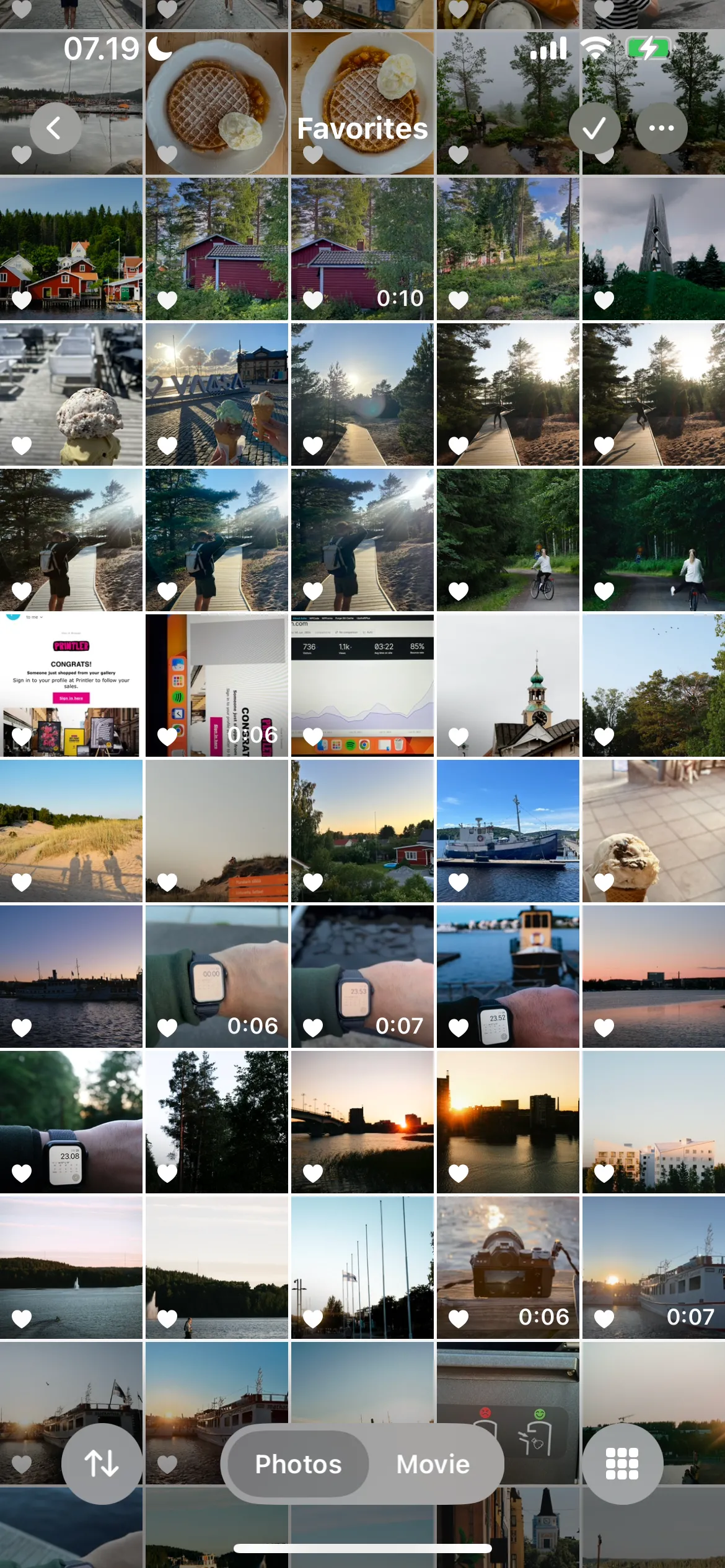 Quản lý ảnh yêu thích iPhone trong ứng dụng Ảnh