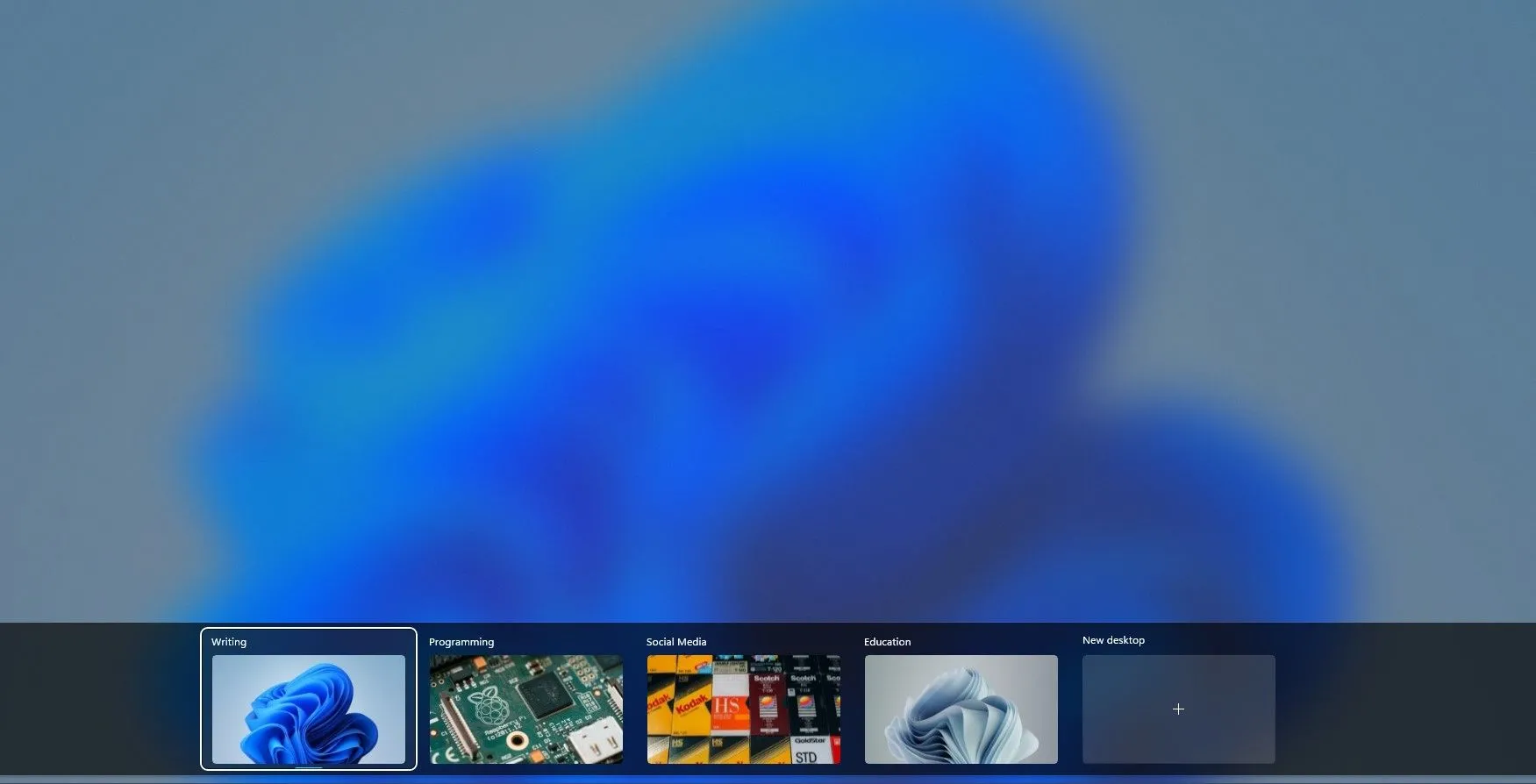 Quản lý các màn hình ảo trong Task View trên Windows