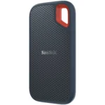 SanDisk Extreme Portable SSD 8TB màu đen với thiết kế nhỏ gọn và móc treo