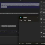 Sao chép cuộc trò chuyện AI thủ công vào Notepad