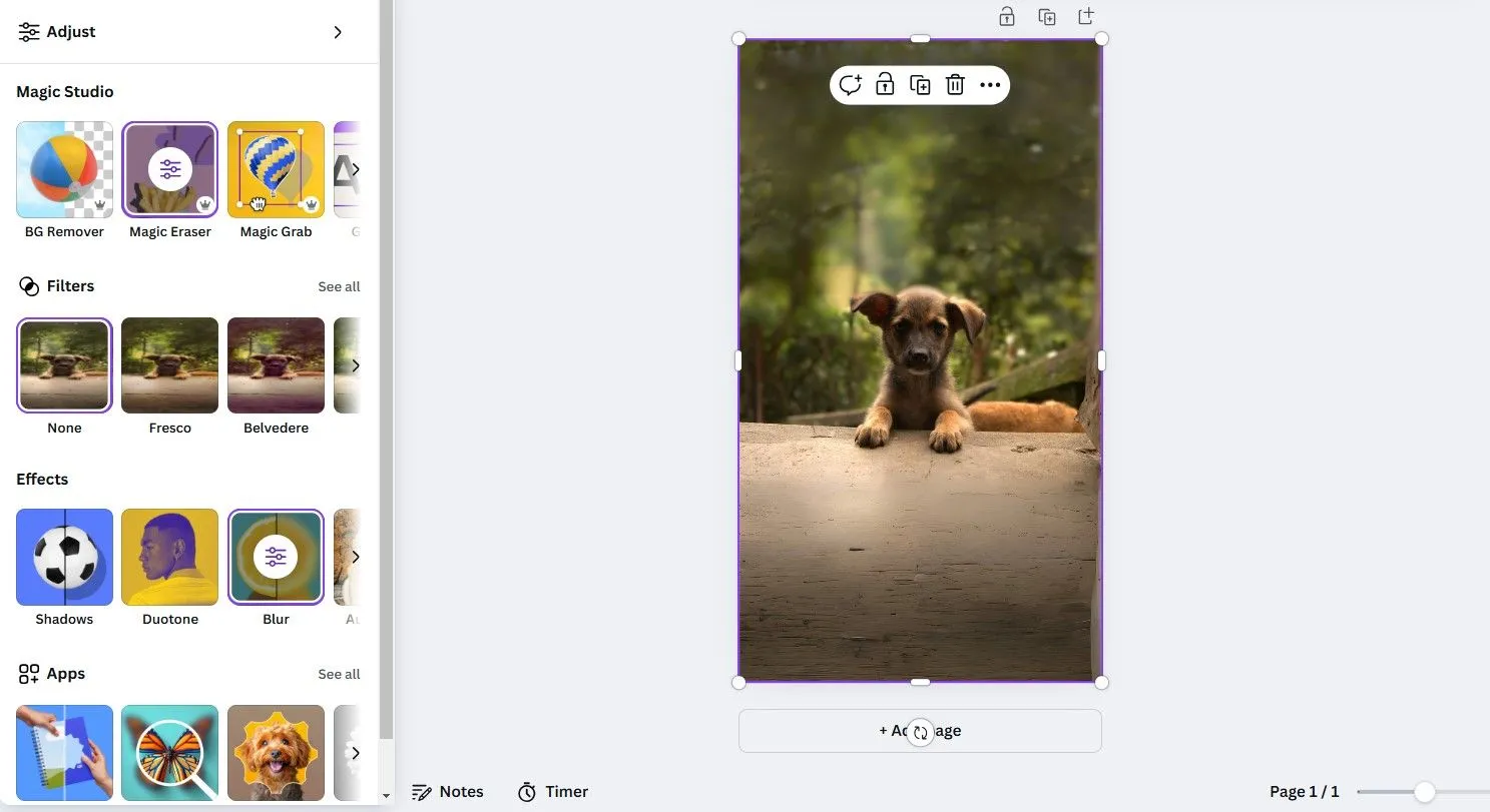 Sử dụng AI để mở rộng ảnh sang định dạng dọc cho Instagram Reel