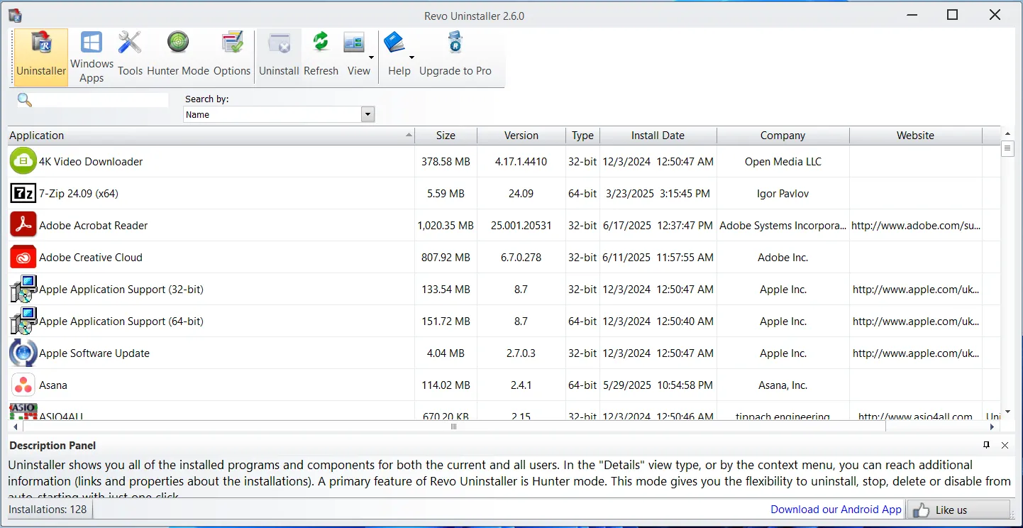 Sử dụng Revo Uninstaller để gỡ bỏ phần mềm trên Windows hiệu quả