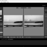Sự khác biệt giữa ảnh gốc và ảnh sau khi áp dụng bộ lọc trong Lightroom