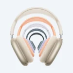 Tai nghe AirPods Max phiên bản USB-C với nhiều tùy chọn màu sắc khác nhau, thể hiện thiết kế cao cấp.