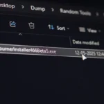 Tệp thực thi .exe hiển thị rõ phần mở rộng trên hệ điều hành Windows