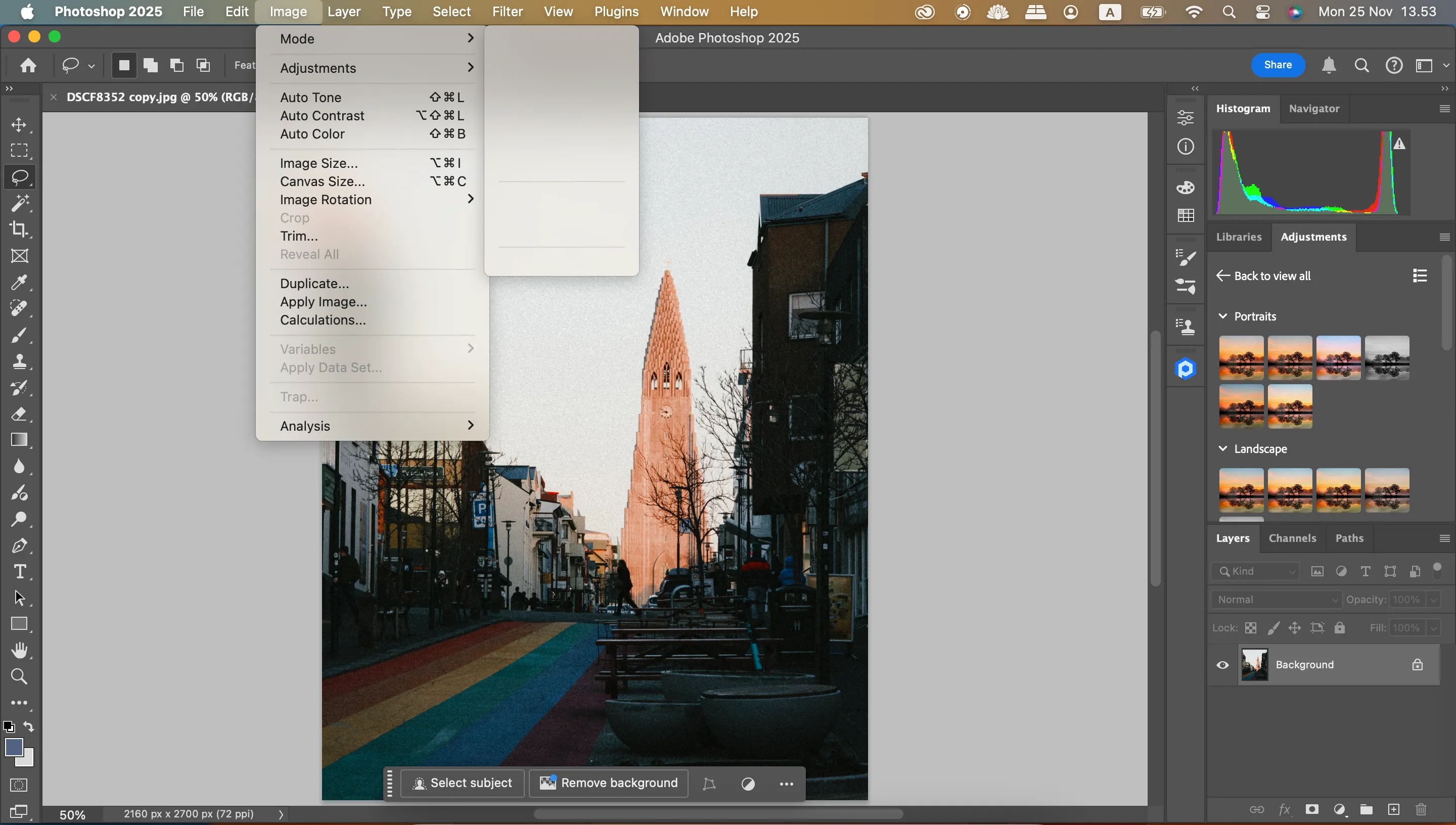Thay đổi chế độ màu sang RGB trong Adobe Photoshop để khắc phục lỗi lưu ảnh