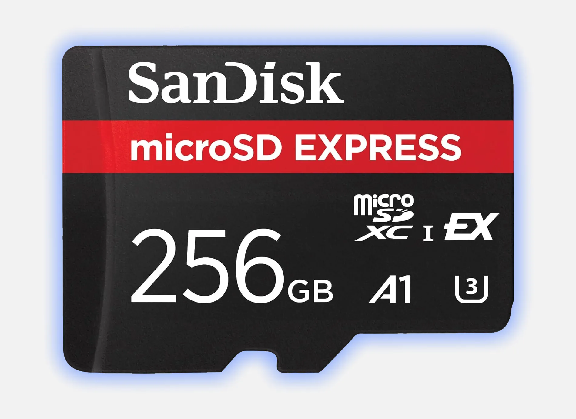 Thẻ nhớ SanDisk MicroSD Express 256GB với thiết kế hiện đại