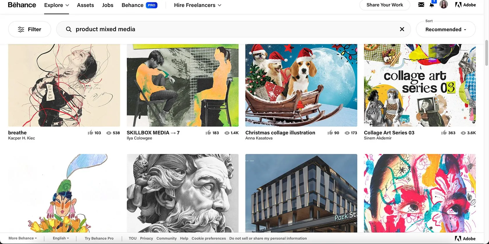 Thiết kế đa phương tiện ấn tượng trên Behance