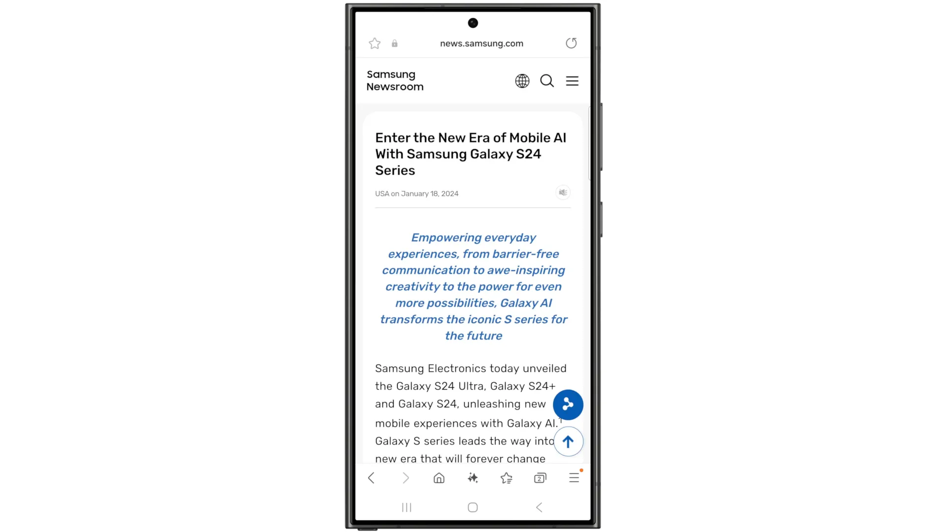 Tích hợp AI sâu hơn với Galaxy AI trong One UI 7.