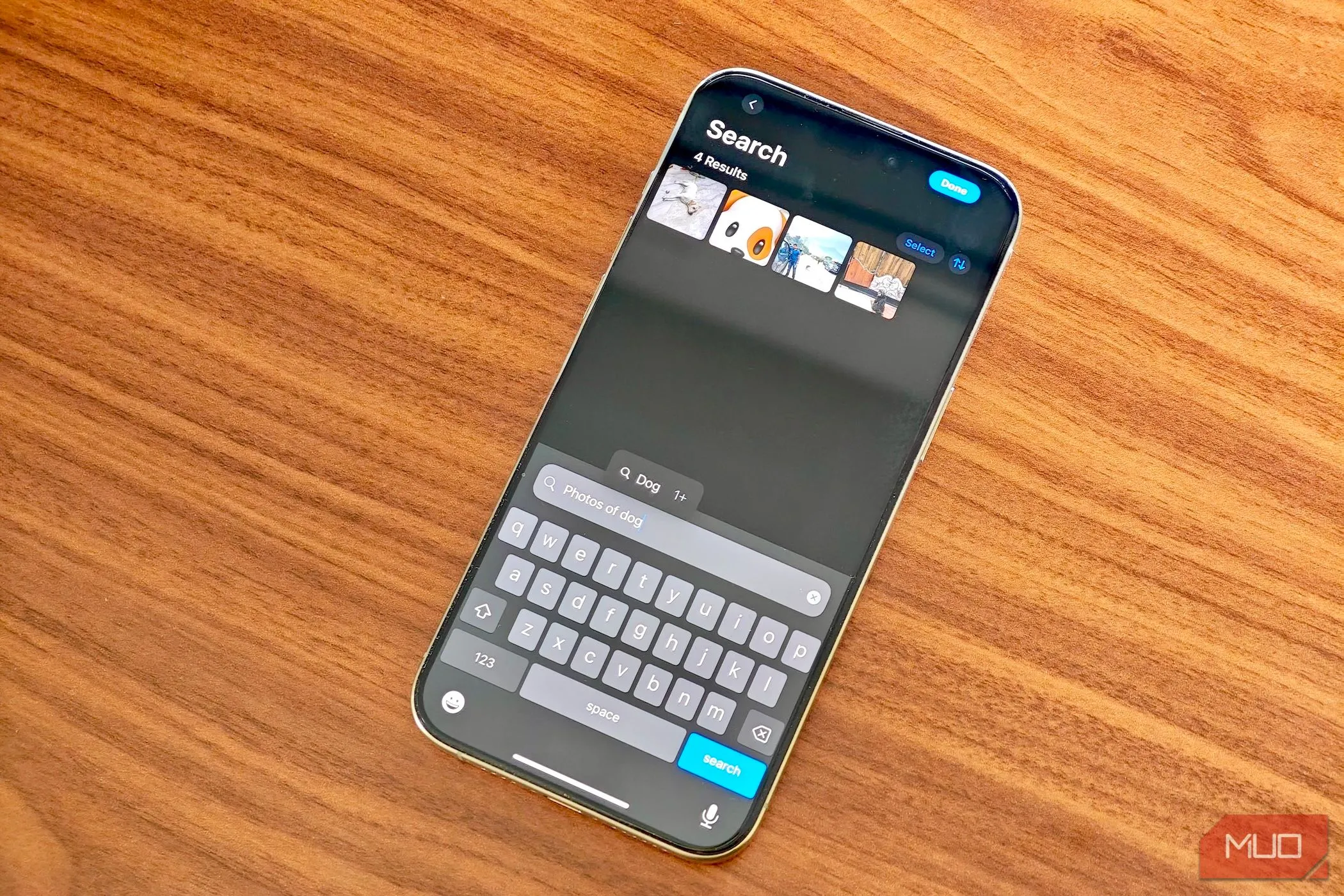 tìm kiếm ảnh bằng ngôn ngữ tự nhiên trong iOS 18.1 trên iPhone