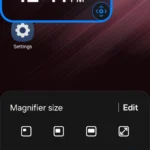 Tính năng thu phóng màn hình trên điện thoại Android giúp đọc nội dung dễ hơn.