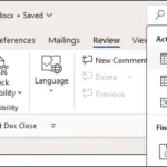 Tính năng tìm kiếm Microsoft Search trong ứng dụng Word trên Windows 11
