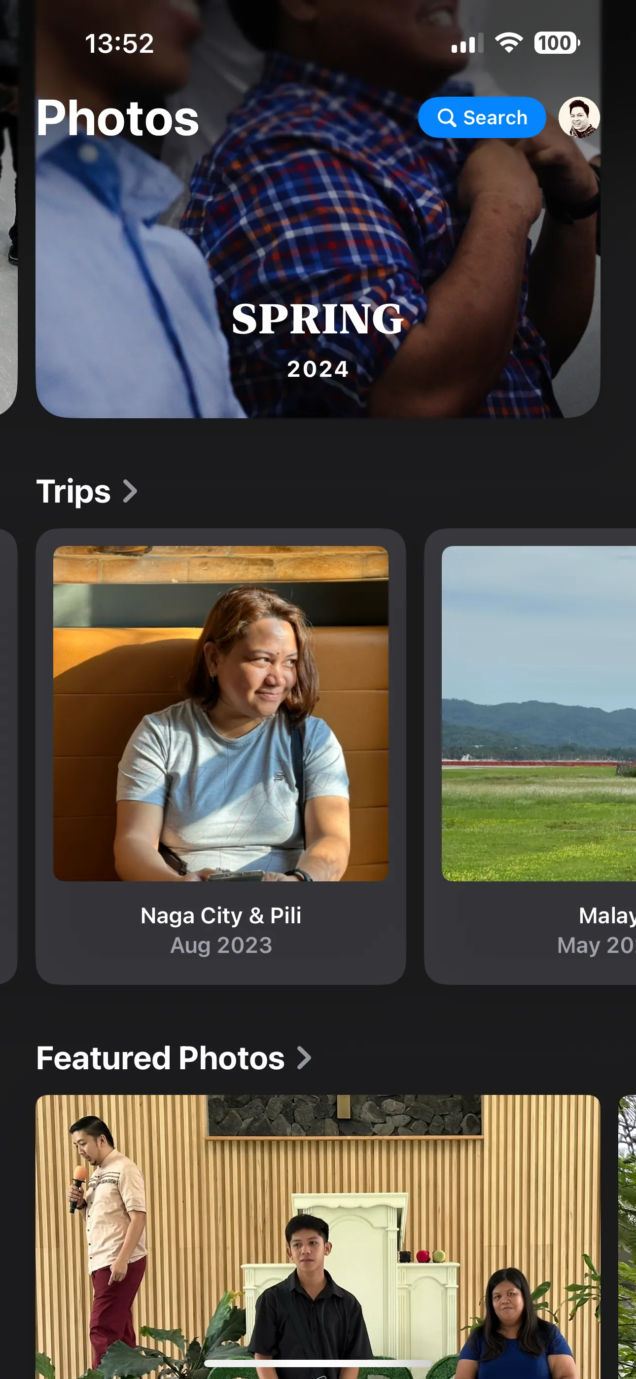 Tính năng Trips trên Apple Photos