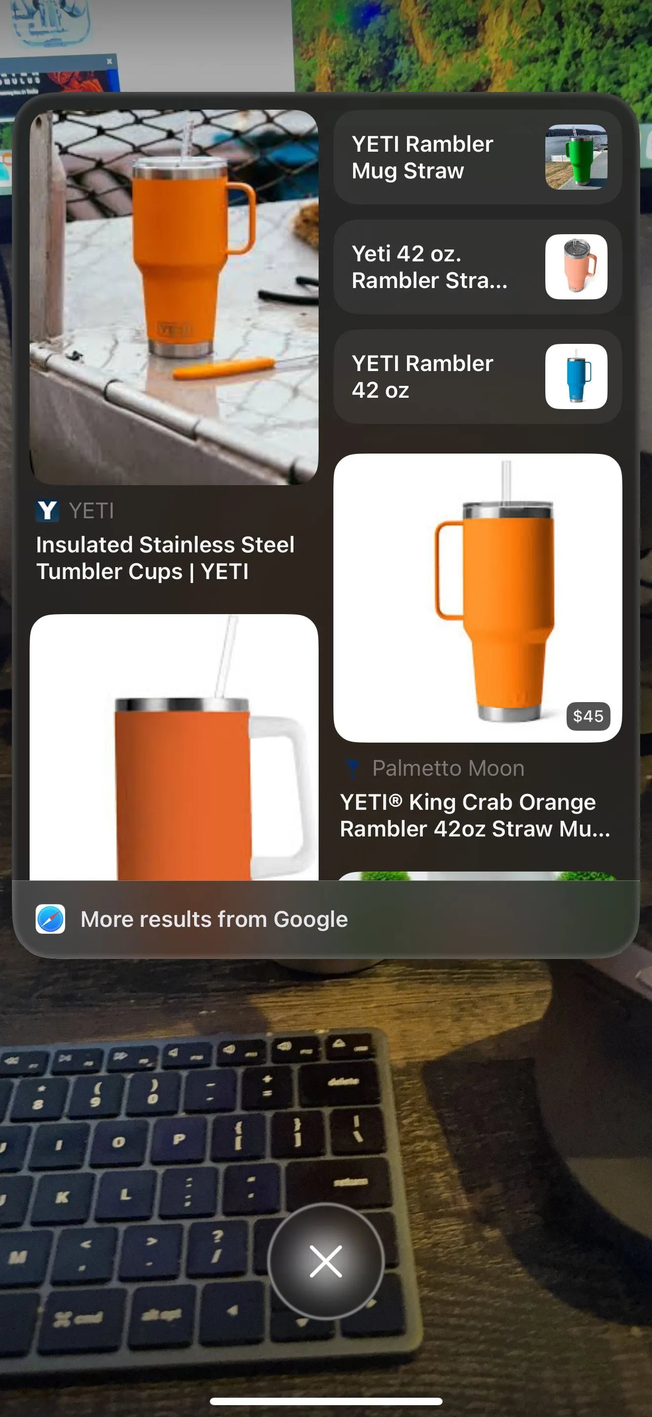 Tính năng Visual Intelligence của iPhone sử dụng Google để tìm kiếm thông tin chi tiết từ hình ảnh vật thể