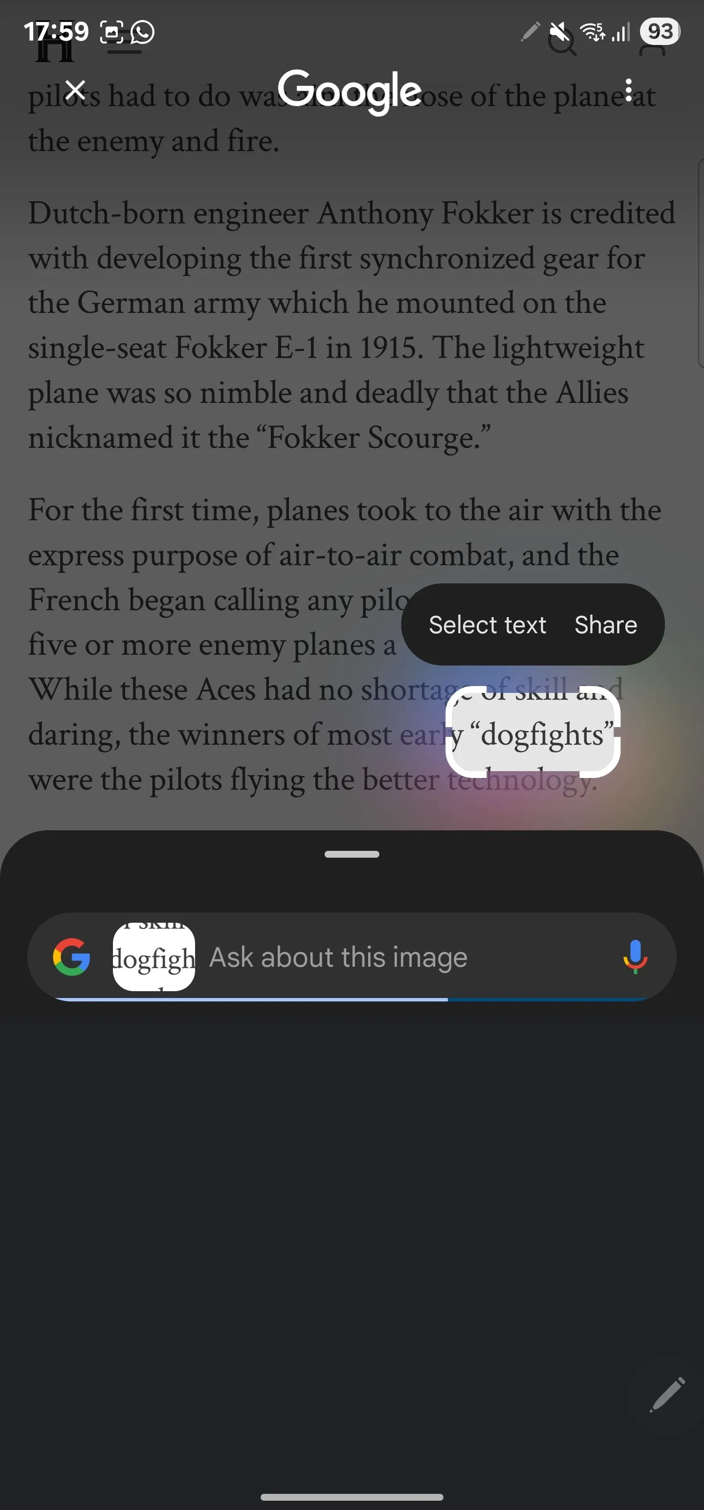 Tra cứu định nghĩa một từ trên điện thoại Galaxy bằng tính năng Khoanh vùng tìm kiếm (Circle to Search).