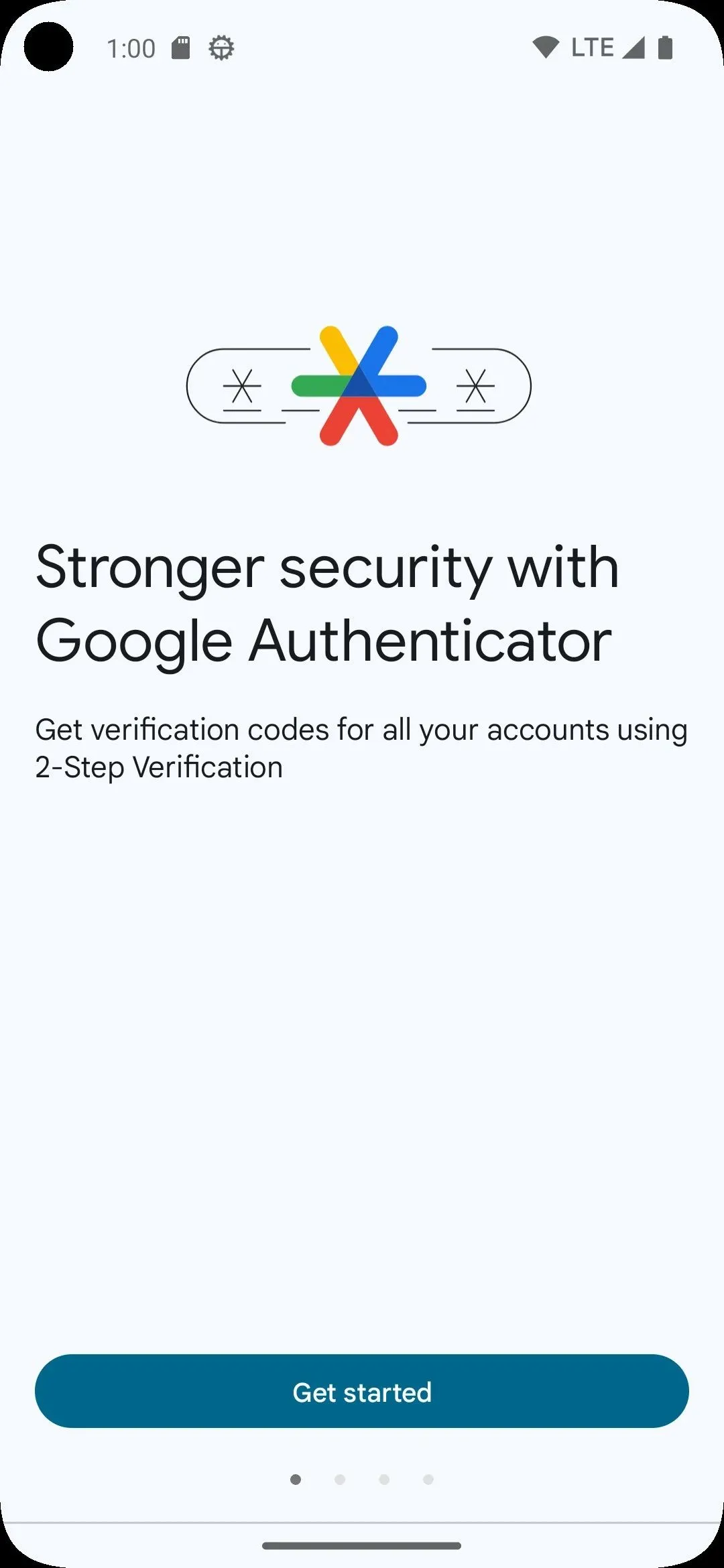 Trang thiết lập Google Authenticator, ứng dụng xác thực hai yếu tố được khuyến nghị thay cho SMS để tăng cường an toàn eSIM