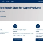 Trang web đặt linh kiện tự sửa chữa iPad chính hãng Apple